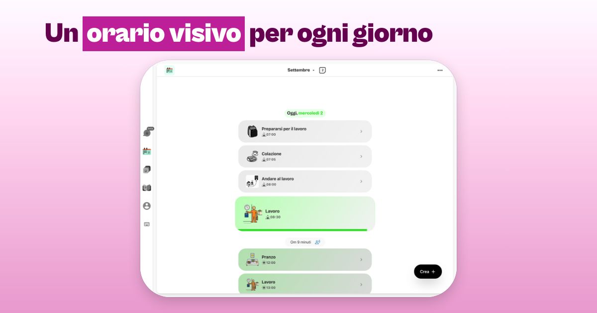Pittogrammi Jpg Pictalk Buddy: CAA e agenda visiva per l'autismo